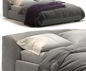 Modern Double Bed-ID:488728056