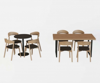 Modern Dining Table And Chairs-ID:127809024