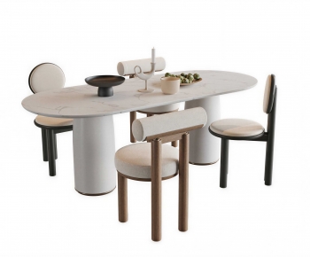 Modern Dining Table And Chairs-ID:470559644