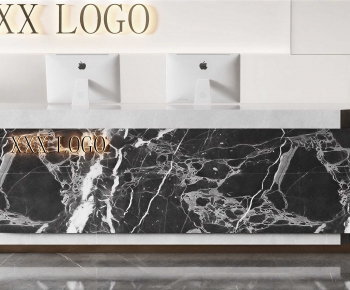 Modern Reception Desk-ID:110388997