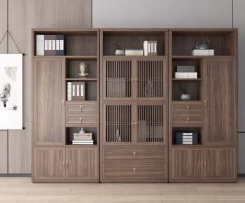 New Chinese Style Bookcase-ID:149858003