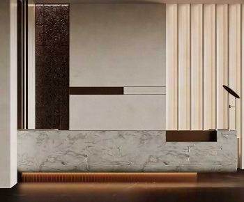 Modern Reception Desk-ID:999886996