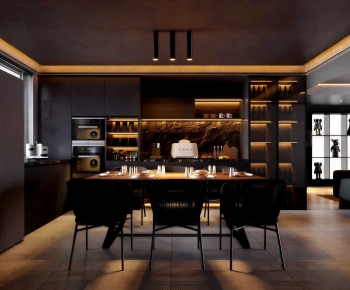 Modern Dining Room-ID:493510967