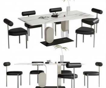 Modern Dining Table And Chairs-ID:727530007