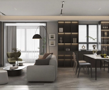 Modern A Living Room-ID:156030786