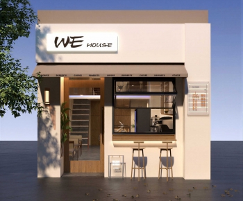 Modern Facade Element-ID:342344053