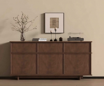 New Chinese Style Side Cabinet-ID:943561089