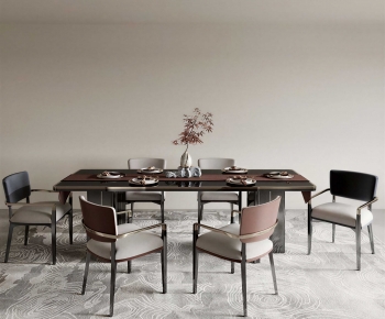 Modern Dining Table And Chairs-ID:157347921