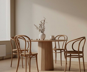 Nordic Style Dining Table And Chairs-ID:163450002