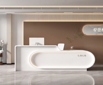 Modern Reception Desk-ID:767457967
