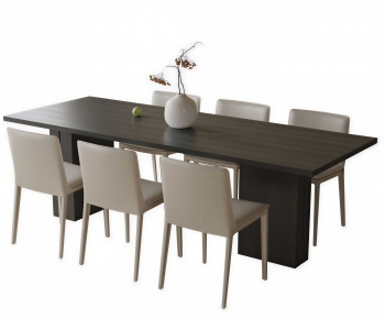 Modern Dining Table And Chairs-ID:774780042
