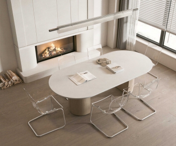 Modern Dining Table And Chairs-ID:301757106