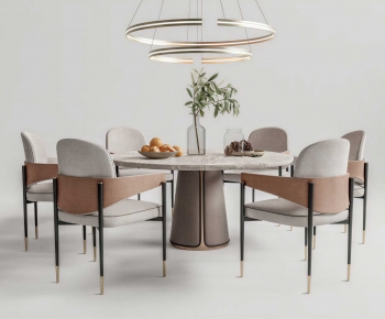 Modern Dining Table And Chairs-ID:379691114