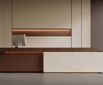 Modern Reception Desk-ID:724375019