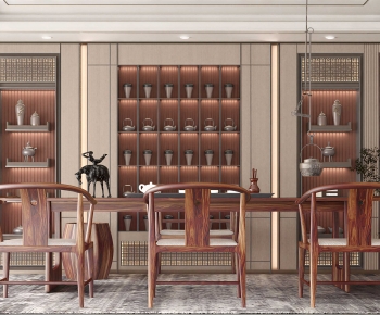 New Chinese Style Tea House-ID:251641992