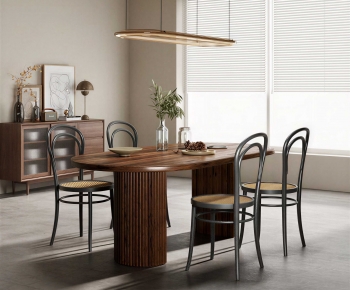 Modern Dining Table And Chairs-ID:404031048