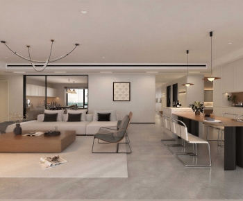 Modern A Living Room-ID:815385101