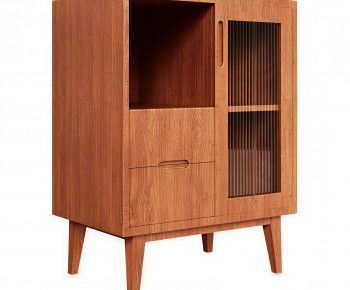 Nordic Style Side Cabinet-ID:640554901