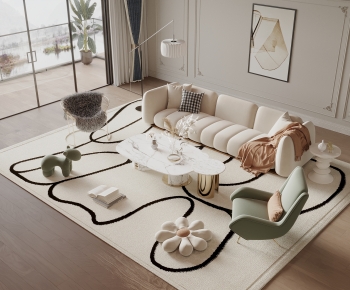 Modern Sofa Combination-ID:598304991