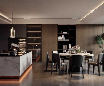 Modern Dining Room-ID:799920085