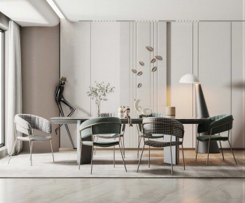 Modern Dining Table And Chairs-ID:315396074