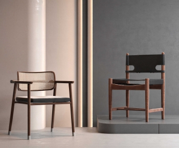 Wabi-sabi Style Dining Chair-ID:906322966