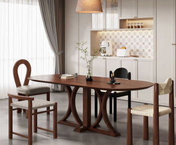 Modern Dining Table And Chairs-ID:252540116