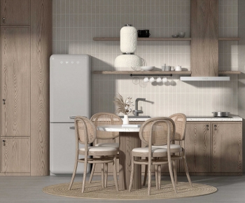 Modern Dining Table And Chairs-ID:638901958