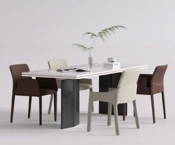Modern Dining Table And Chairs-ID:179939034