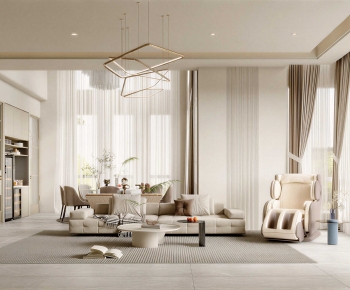 Modern A Living Room-ID:714020973