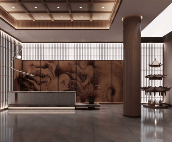 New Chinese Style Lobby Hall-ID:915347105