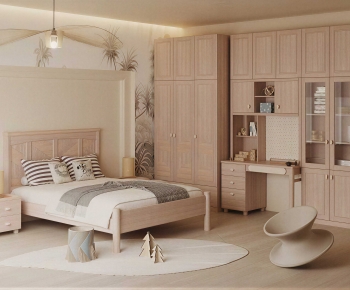 Wabi-sabi Style Children's Room-ID:301042081