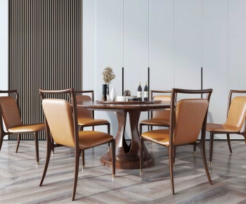 Modern Dining Table And Chairs-ID:479804993