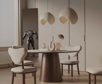 Modern Dining Table And Chairs-ID:939565905