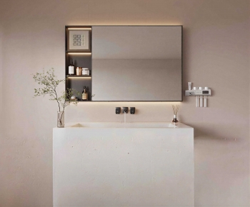 Modern Bathroom Cabinet-ID:605003123