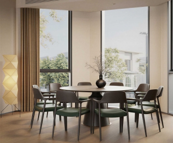 Modern Dining Table And Chairs-ID:118699116