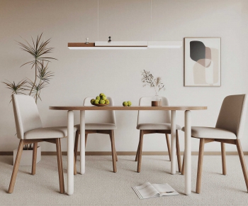 Nordic Style Dining Table And Chairs-ID:244230035
