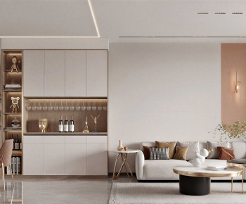 Modern A Living Room-ID:618324041