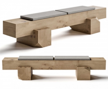 Wabi-sabi Style Bench-ID:744786988