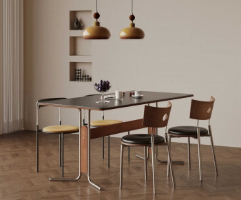 Modern Dining Table And Chairs-ID:737386946
