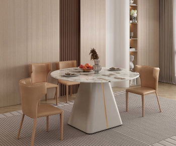 Modern Dining Table And Chairs-ID:147425896