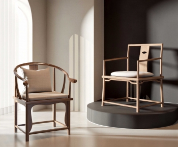 New Chinese Style Lounge Chair-ID:492213016