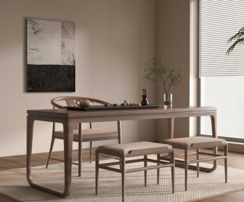 New Chinese Style Tea Tables And Chairs-ID:454942942