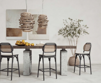 Modern Dining Table And Chairs-ID:988007079