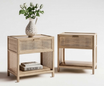 Nordic Style Bedside Cupboard-ID:745528947