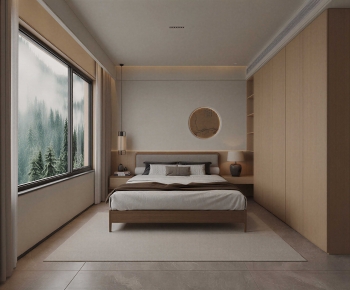 New Chinese Style Bedroom-ID:100379016