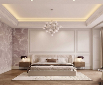 Simple European Style Bedroom-ID:465708028