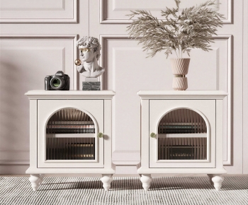 Retro Style Bedside Cupboard-ID:787480129