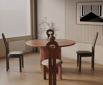 Modern Dining Table And Chairs-ID:572950893