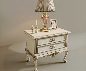 European Style Bedside Cupboard-ID:443957091